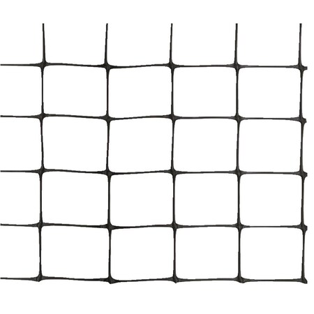 Tenax Deer Fence, 10 Ft. H, 330 Ft. L, Black 84099